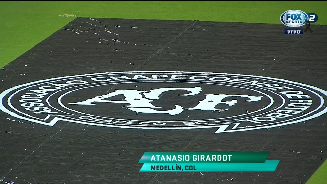 Homenagem à Chapecoense em Medelim