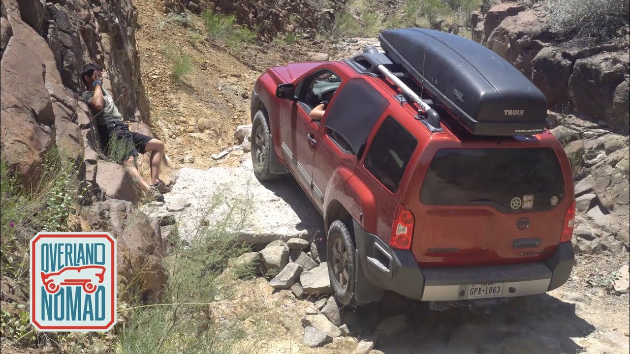 Дорога Big Bend Black Gap Road на 2WD