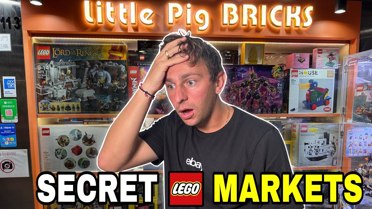 Видеоблог о покупках LEGO Market в Инс-Пойнт, Гонконг