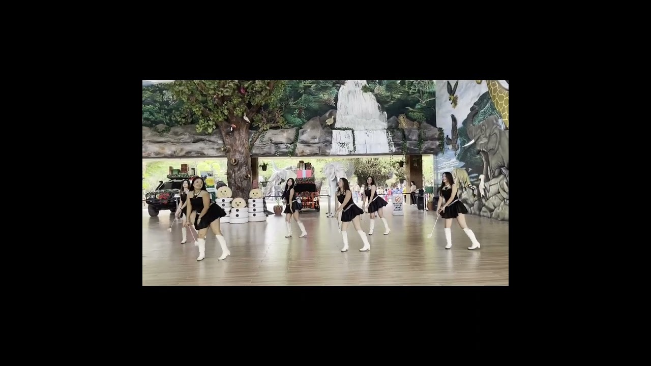 Team A and Company Majorette Exhibition