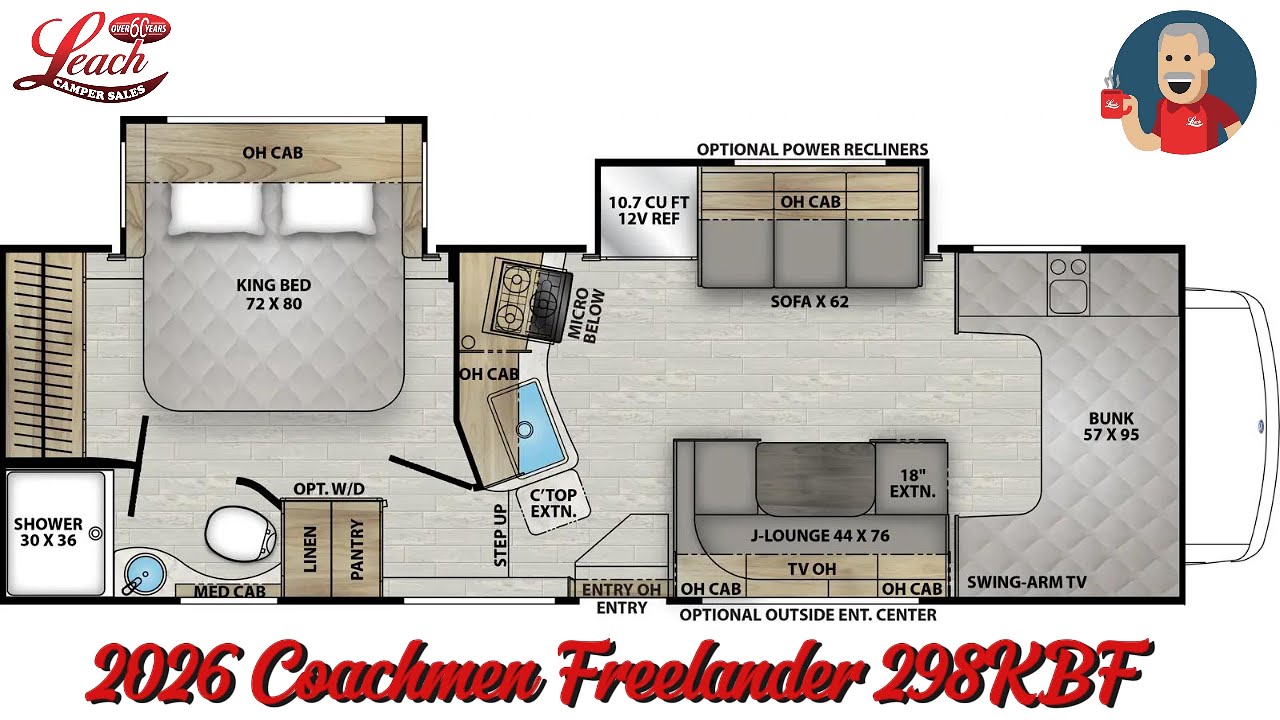 2026 Coachmen Leprechaun 298KBF