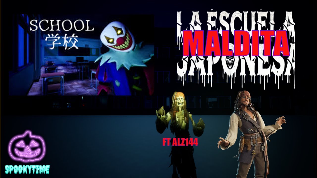 LA ESCUELA JAPONESA MALDITA | School (Horror) | Fortnite UEFN (ft Alz144) | Spookytime 🎃