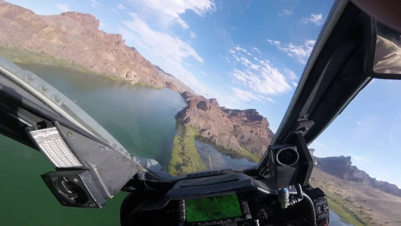 AH-1W Super Cobra Low Level Desert River Run Lake Havasu(Grey Daze “Starting to Fly”)