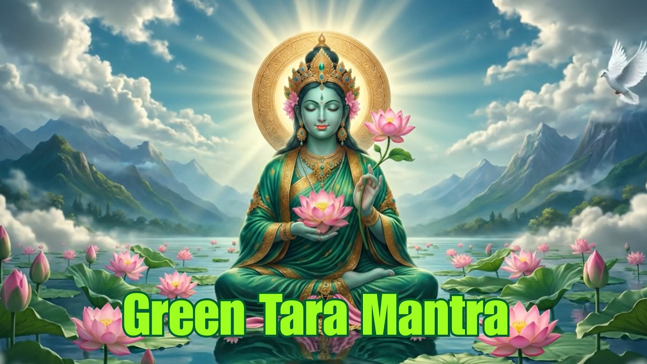 Green Tara Mantra 1 Hour | Om Tare Tuttare Ture Soha | Buddha Music for Stress Relief