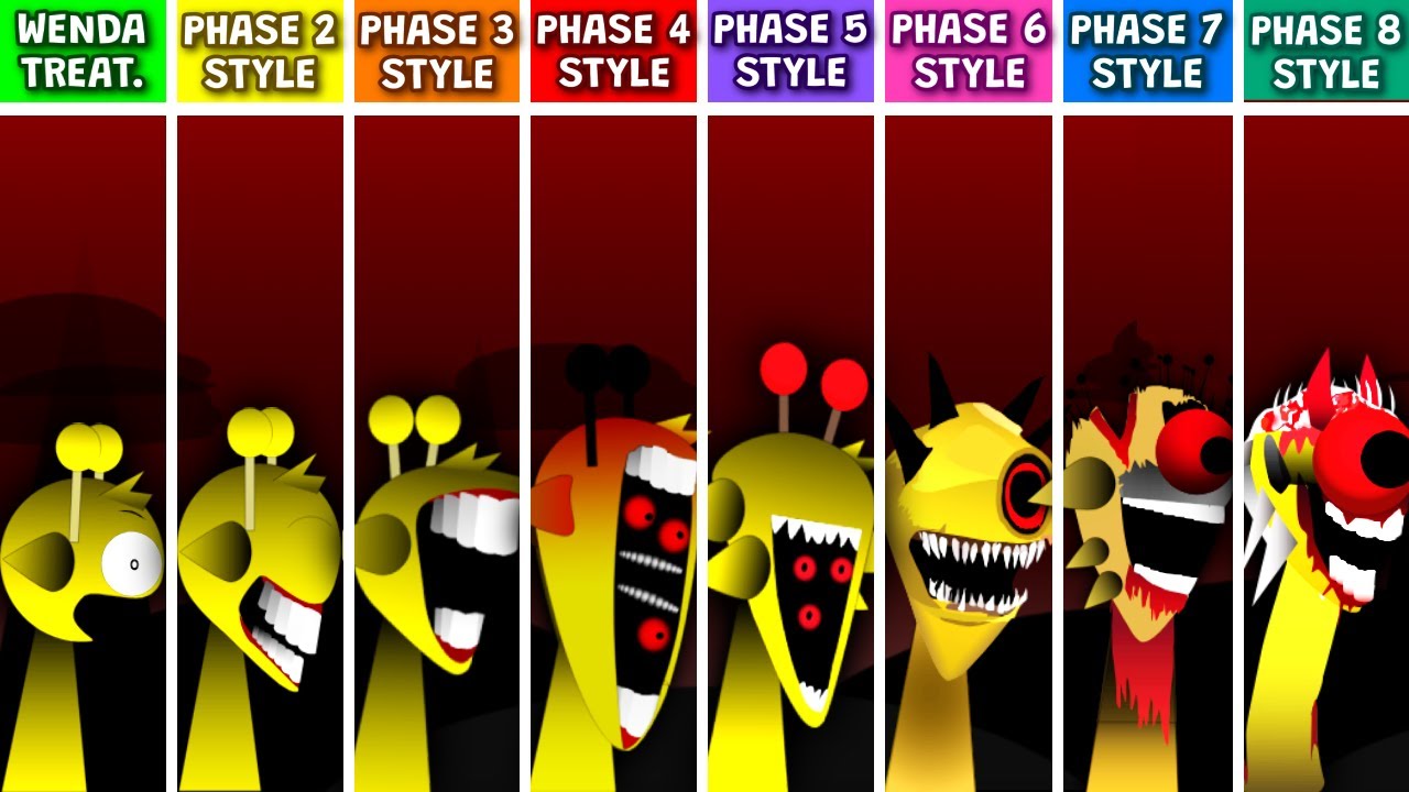 Sprunki Wenda Treat. VS Phase 2 Style VS Phase 3 VS Phas 4 VS Phas 5 VS Phas 6 VS Phas 7 VS Phase 8