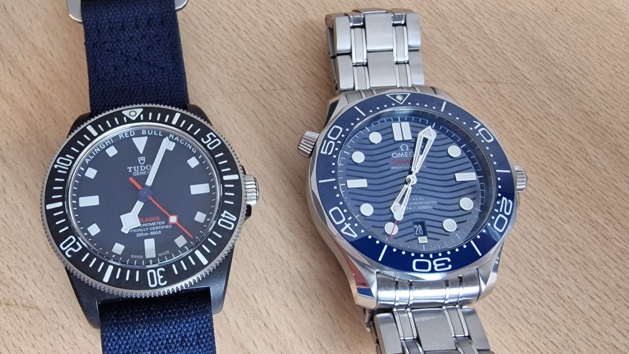 Clash of Titans: Omega Seamaster 300m vs Tudor Red Bull