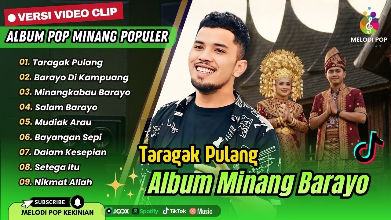 TARAGAK PULANG | BARAYO DI KAMPUANG | SALAM BARAYO | MUDIAK ARAU || LAGU MINANG HARI RAYA