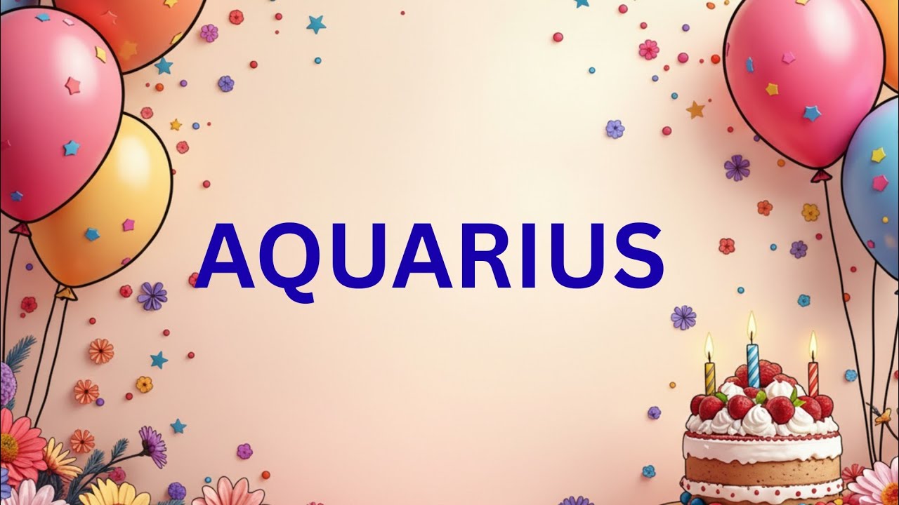 AQUARIUS♒️JAN 30TH - FEB 8TH🎂 SHOUT OUTS; RESOLUTIONS & GLOW UPS  #aquarius #tarot #read