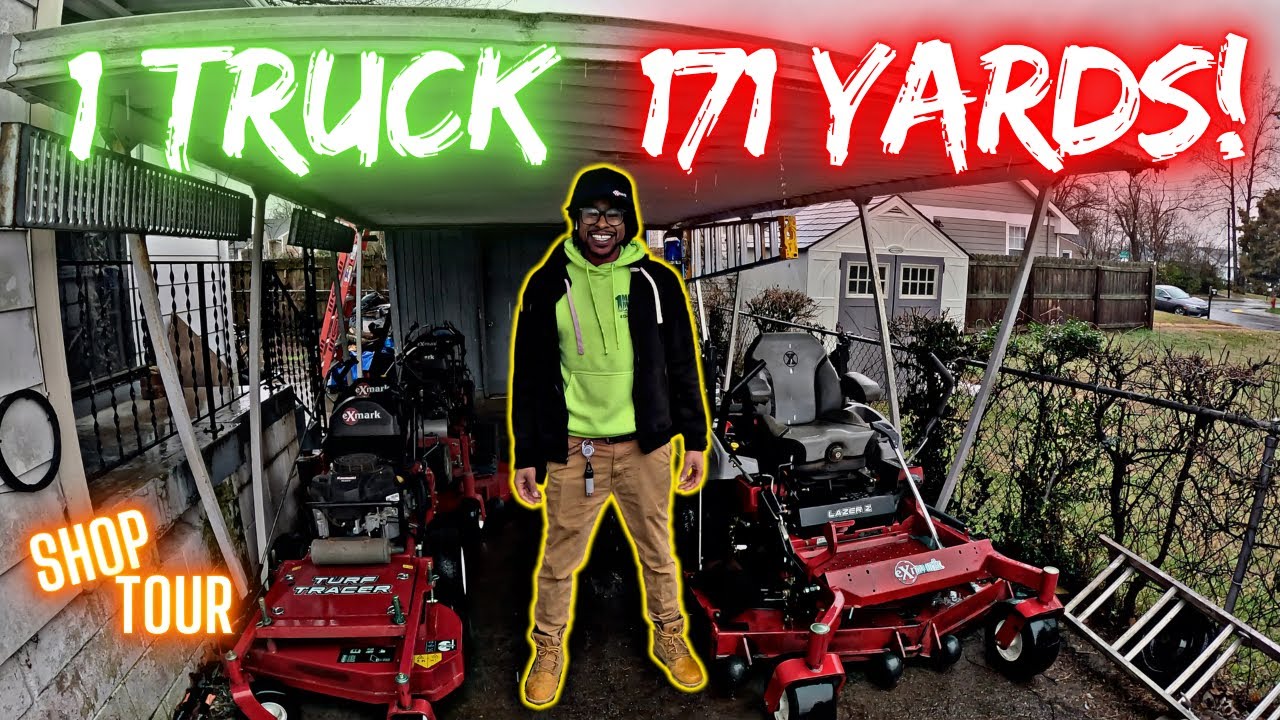 Meet the AMAZING MAN Behind 1 Man 1 Mower Landscaping | Hustling Hard & Winning in Life💯
