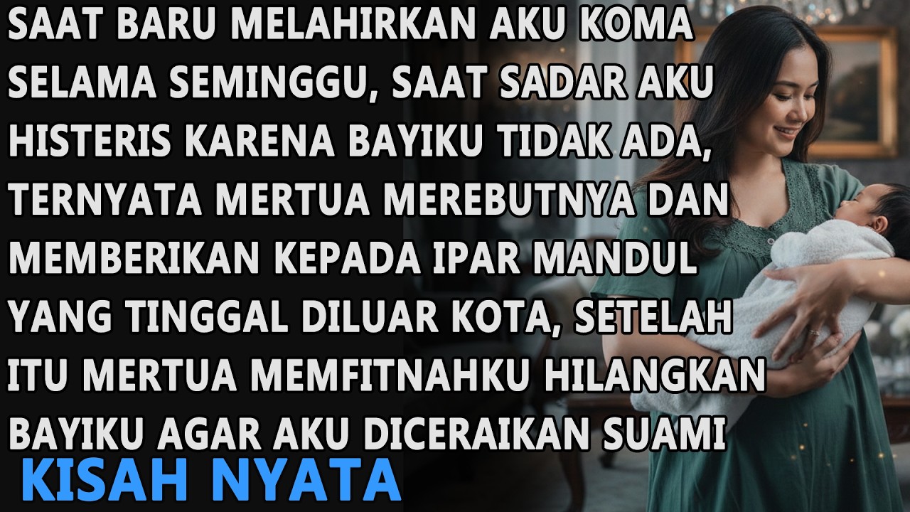SAAT MELAHIRKAN AKU KOMA SELAMA SEMINGGU, BAYIKU DIREBUT MERTUA LALU DIBERIKAN PADA IPAR YANG MANDUL