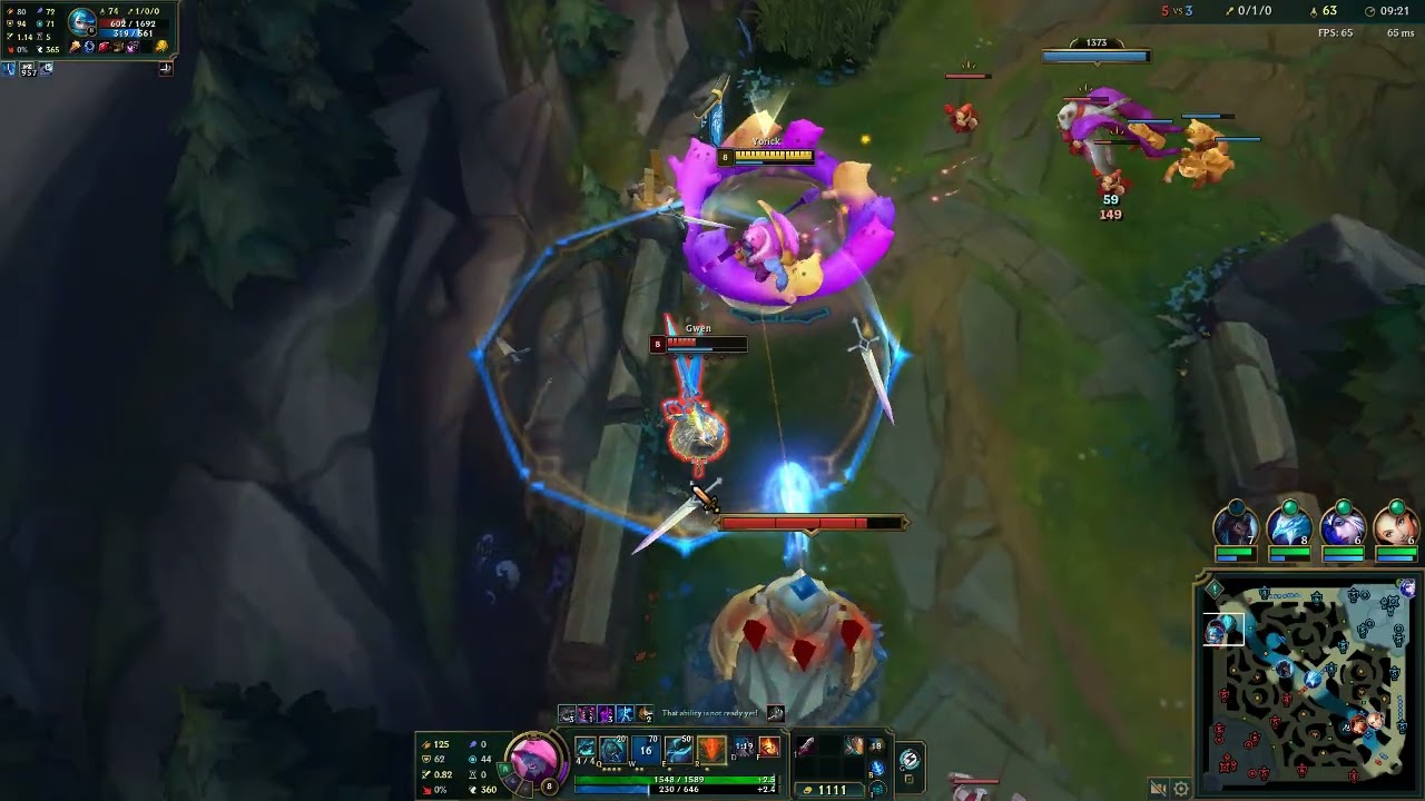 Yorick vs Gwen