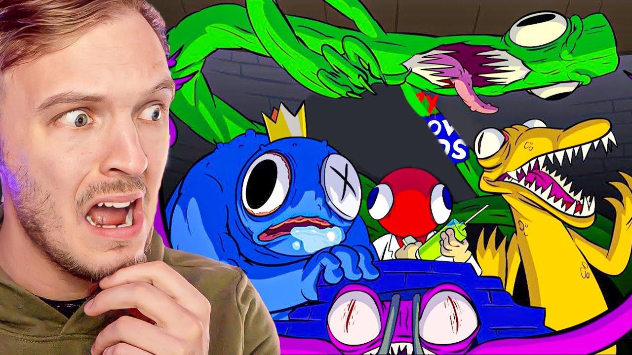 LE VRAI VISAGE DES RAINBOW FRIENDS...
