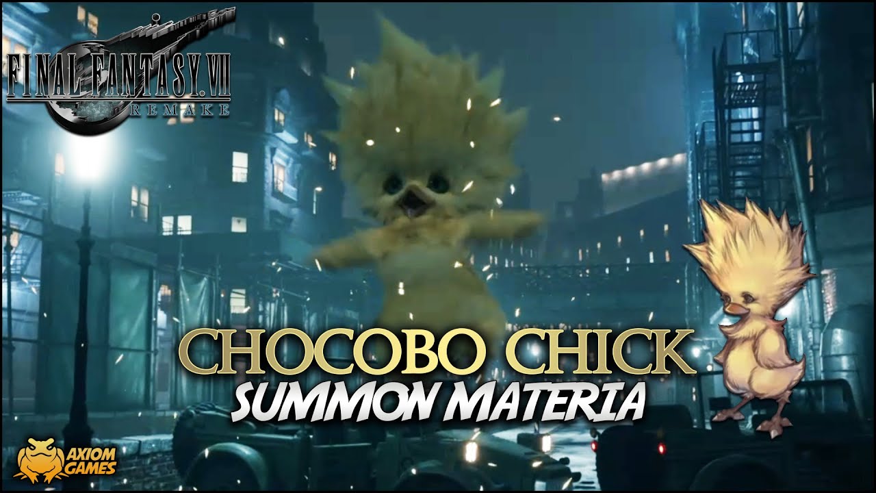 FF7 Remake - Chocobo Chick Summon Materia (Pre-Order)