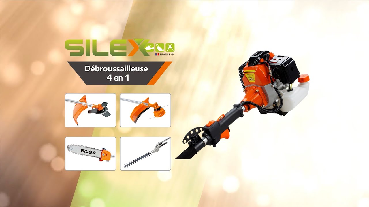 [Montage] Débroussailleuse 4 en 1 Silex®
