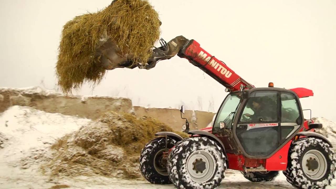 Телескопические погрузчики MANITOU / Telescopic loaders MANITOU in Russia