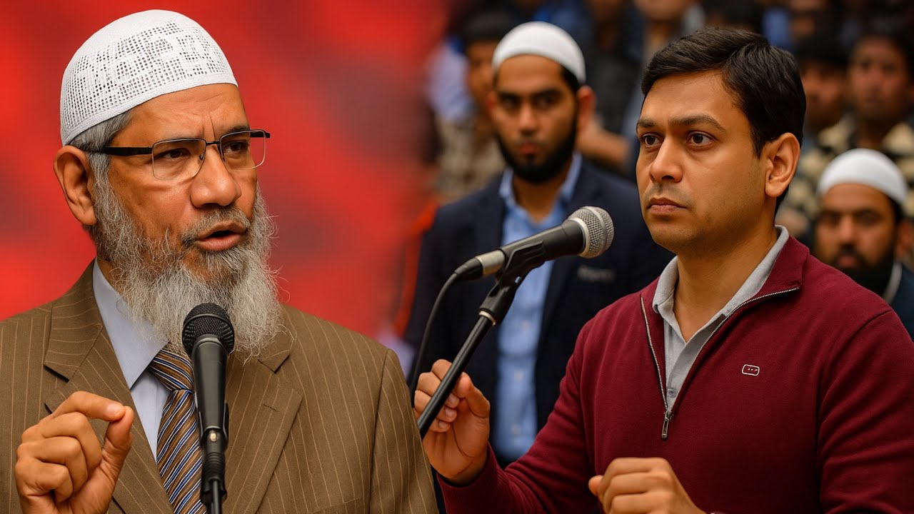 Cet homme indien veut dissoudre l’Islam… Zakir Naik ne le laisse pas respirer !
