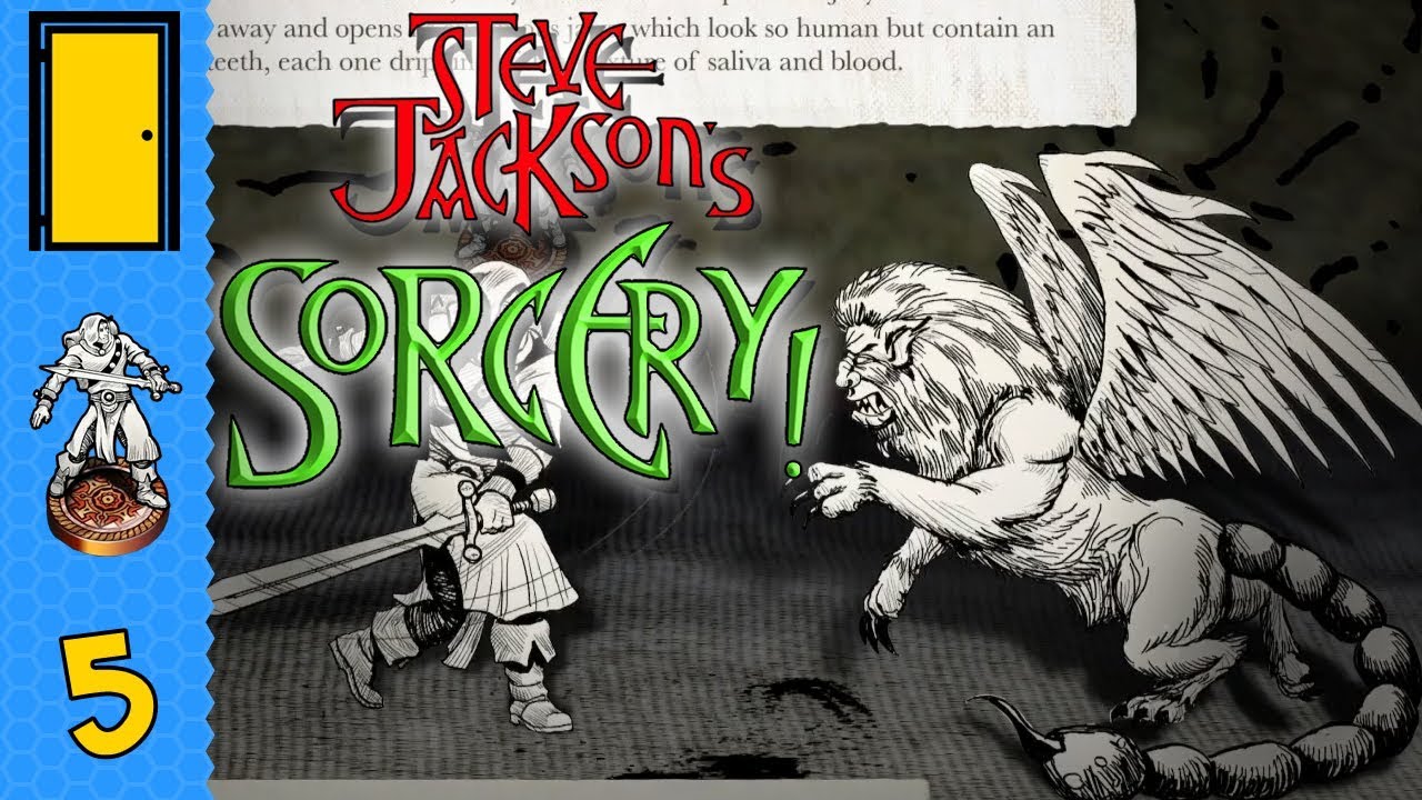 Sorcery! Part 5: The Manticore! - Choose Your Own Adventure - Let's Play Sorcery!