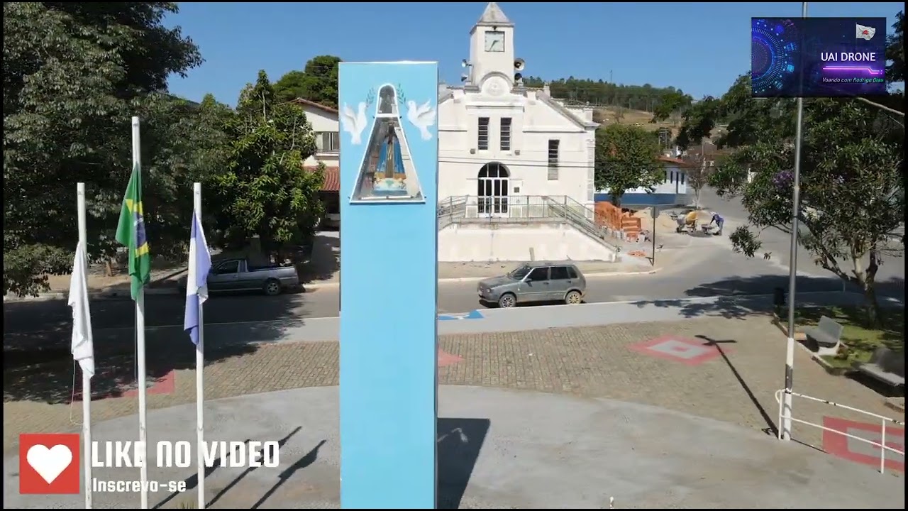 Aguanil, cidade tranquila e bela no oeste de Minas.  @uaidrone