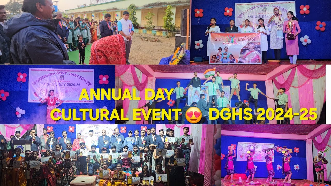 Annual function | Cultural Event | Dharabgarh Govt. High School | Dance Performances | Sambalpuri