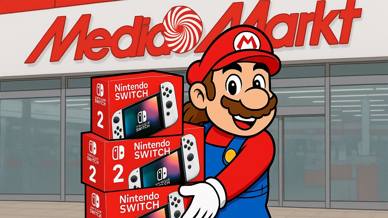 VOLLES NINTENDO SWITCH 2 UNBOXING & ABHOLUNG IM MEDIA MARKT | DNY UNBOX