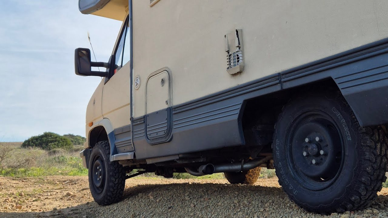 Je teste les pneus 4x4 de mon Camping-car 