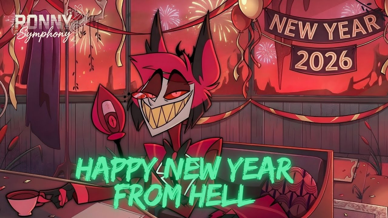 Alastor: Broadcasting the New Year from Hell | Hazbin Hotel 🎵​