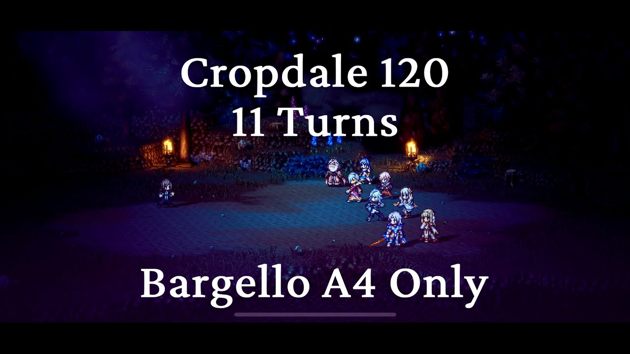 Octopath COTC - Cropdale 120NPC Monster-enticing Woman - Bargello A4 only