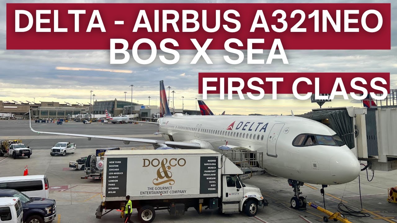 TRIP REPORT | Delta Air Lines - Airbus A321neo - Boston (BOS) to Seattle-Tacoma (SEA) | First Class