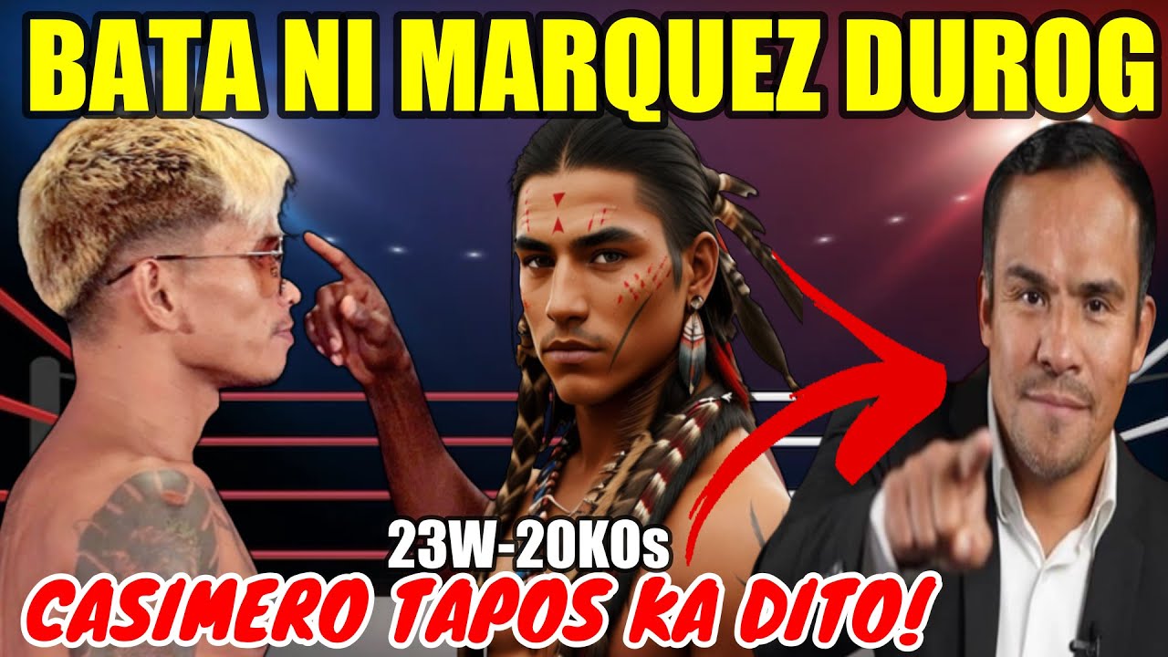 CASIMERO PINATAOB ANG KO ARTIST  23W-20KOS NA BATA NI MARQUEZ NA MULA SA LAHI NG MATAPANG NA INDIANO