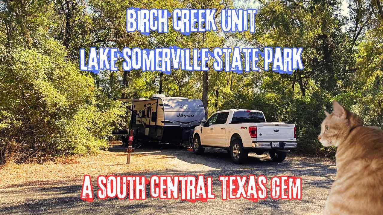 Lake Somerville State Park!  Something for everyone here!