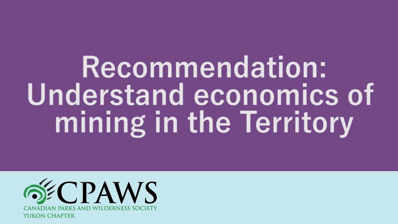 Better understand economics of mining | Mineral Development Strategy