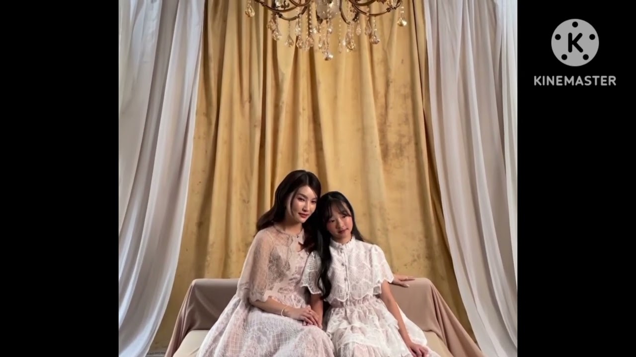 Very beautiful mamio, cici thalia, thania n nainai saat photoshoot 😍