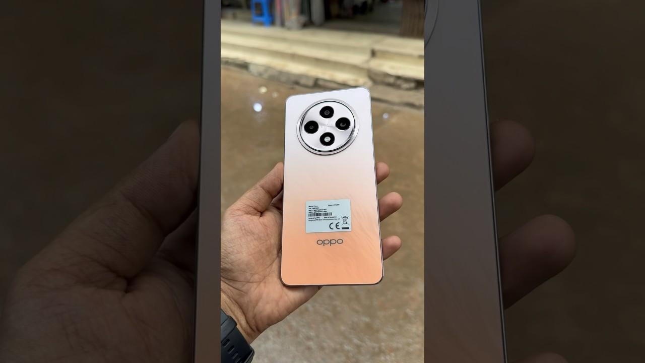Oppo Reno 12f 5g 8/256 camera 🤮