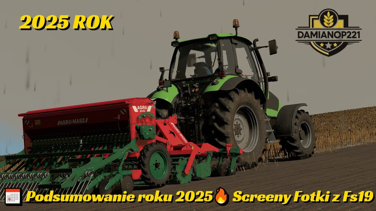 📅 Podsumowanie roku 2025🔥 Screeny Fotki z Fs19😎 Cały Rok w Jednym Filmie! 2025