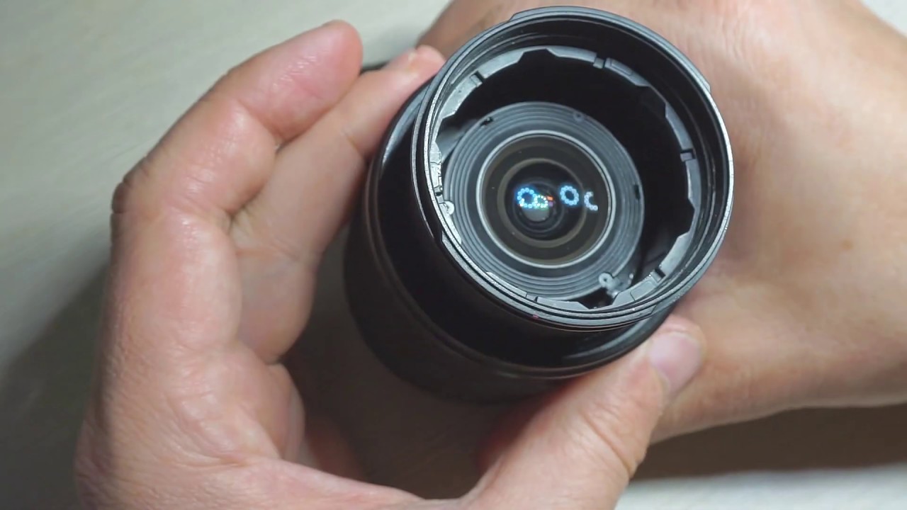 SONY SEL1855 чистка разбор