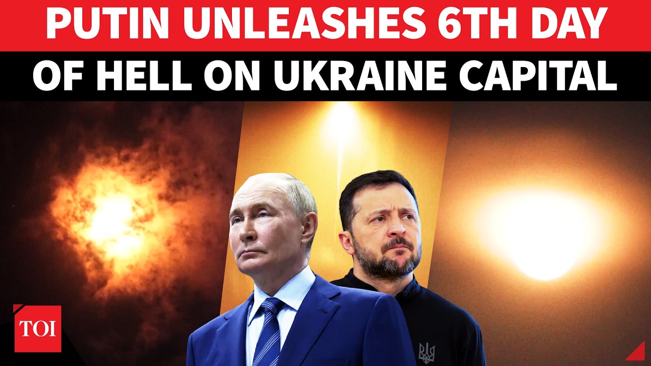 Multiple Explosions Rip Through Kyiv; Fresh Barrage For Sixth Straight Day Rocks Ukrainian Capital