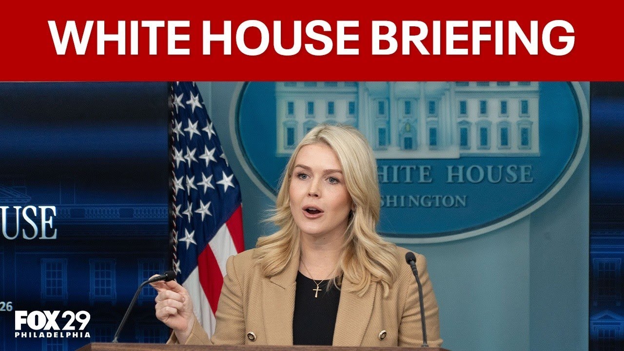 LIVE 🔴 White House Press Briefing in wake of Minneapolis shooting