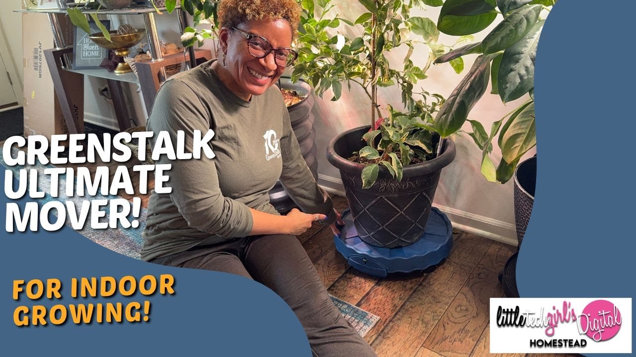 Look!! It's the GreenStalk Ultimate Mover Base! It's for Inside!!!