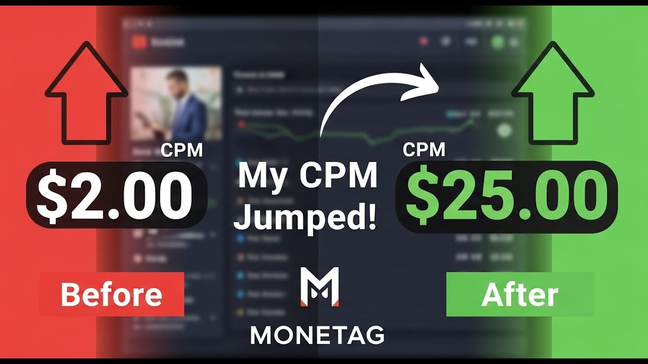 How to Get High CPM Rates and Monetize the Traffic Using Monetag