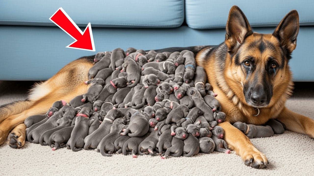 Shelter Dog Gives Birth - Then Vet Realizes They're Not Puppies!