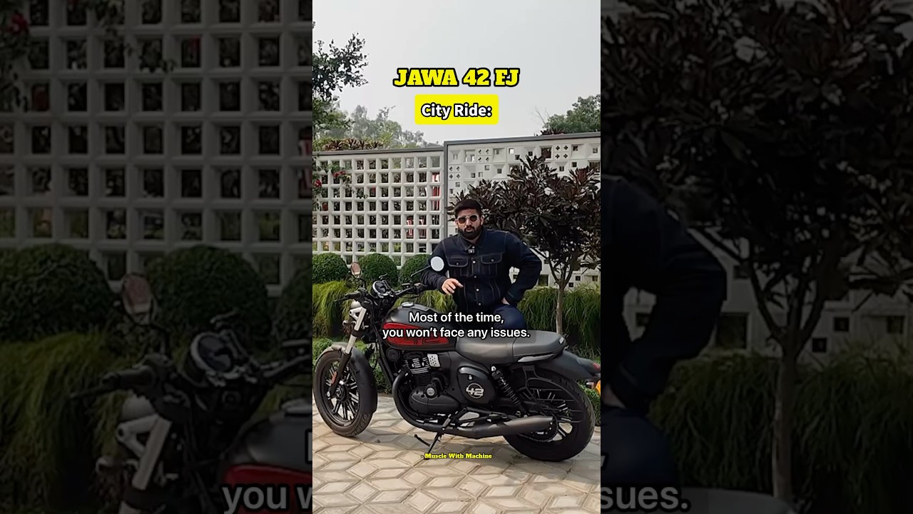 City Ride - JAWA 42 FJ 2025 Review | Rajat Dhamija | Muscle with Machine #motorcyclereview #rider