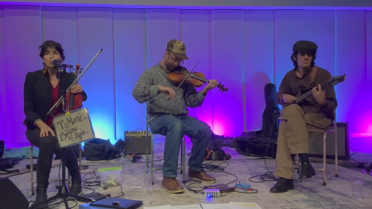 T Marie  and Bayou Juju , String Trio, Tit Yeux Noir Waltz