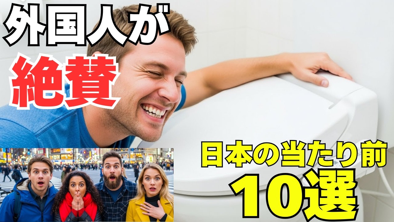 外国人が絶句！日本の当たり前10選