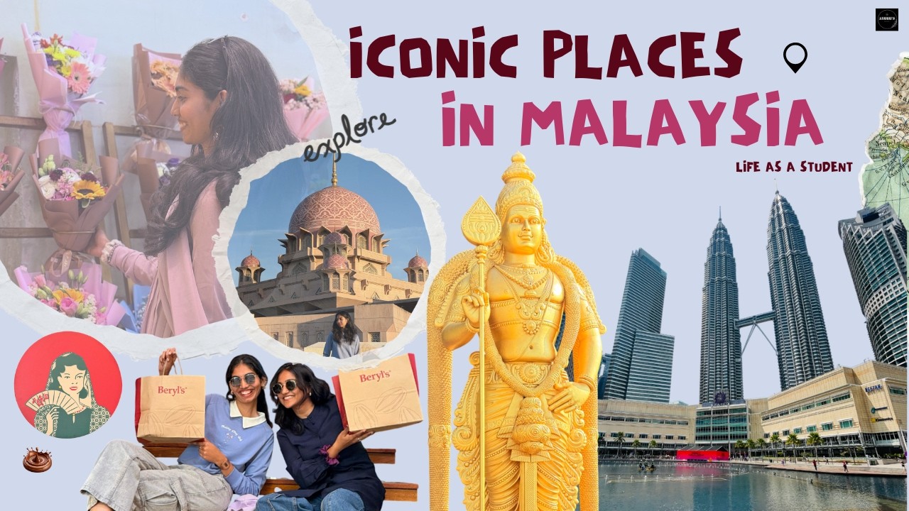 MALAYSIA SIGHTSEEING VLOG 🇲🇾 | ICONIC PLACES IN KUALA LUMPUR | STUDENT LIFE | EP- 2