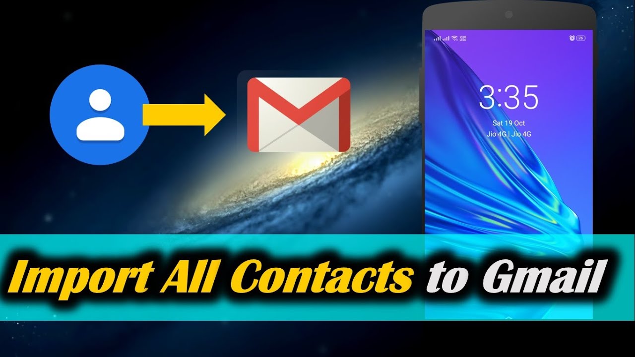 How to Import All Contacts to Gmail in Realme