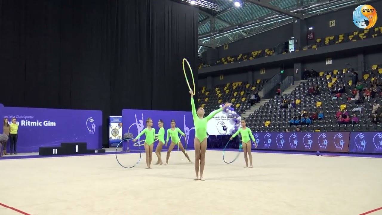 ACS Ritmic Aly Gym  CNA Junioare II  R1 Campionatul Naţional de Ansambluri de Gimnastică Ritmică 202