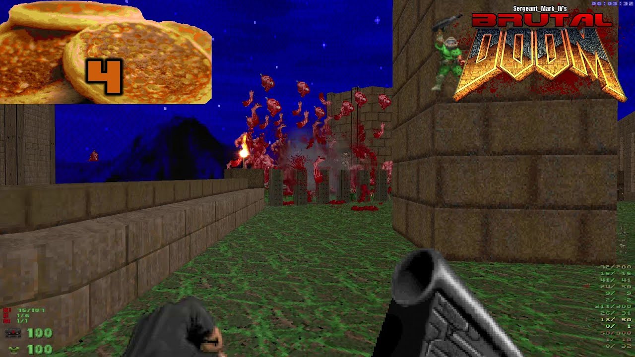 Brutal Doom Realism: Crumpets 2 map04
