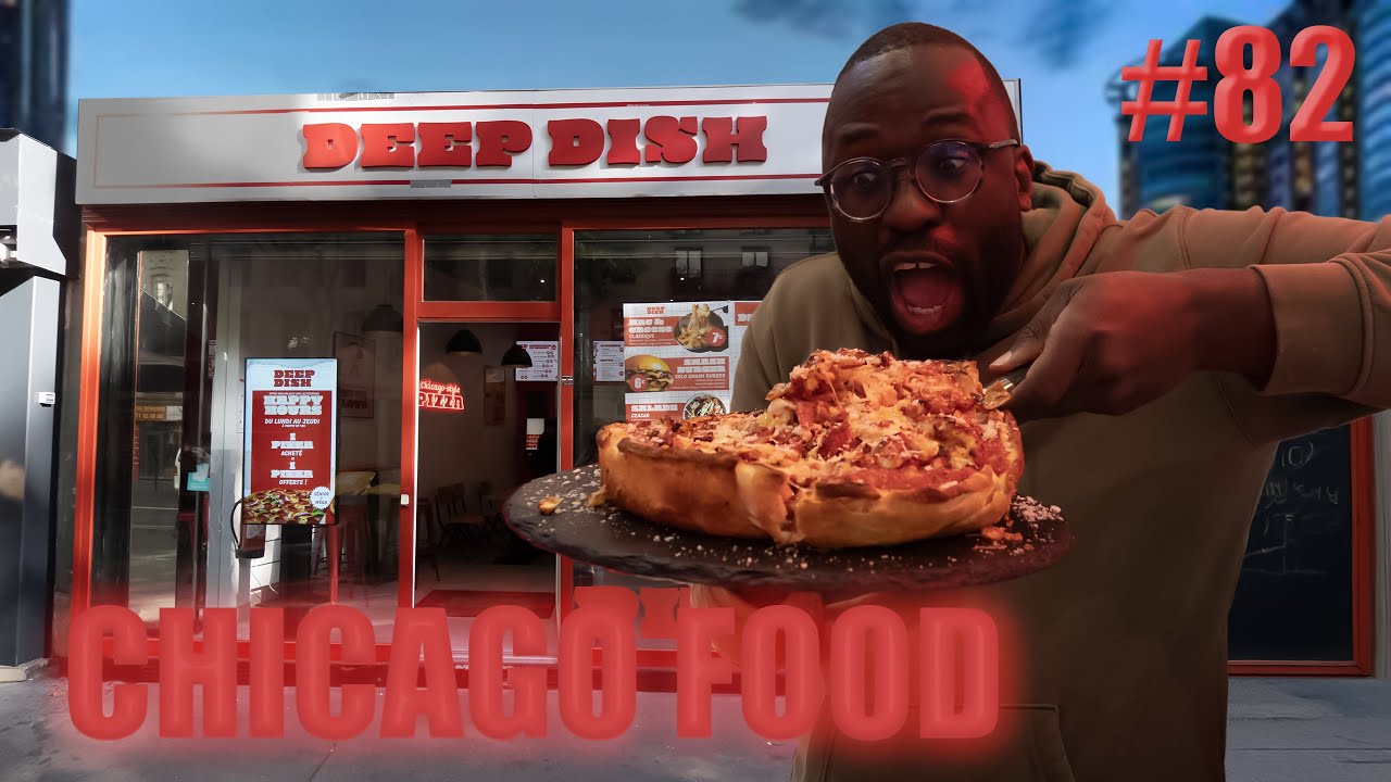 UNE PIZZA STYLE CHICAGO, Bonne Surprise? !!! (DEEP DISH)