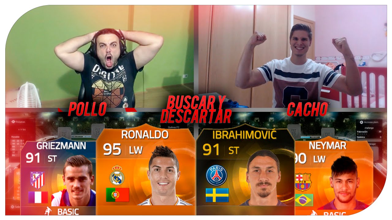 INCREÍBLE DISCARD!!! MOTM RONALDO & NEYMAR MOTM | vs Cacho