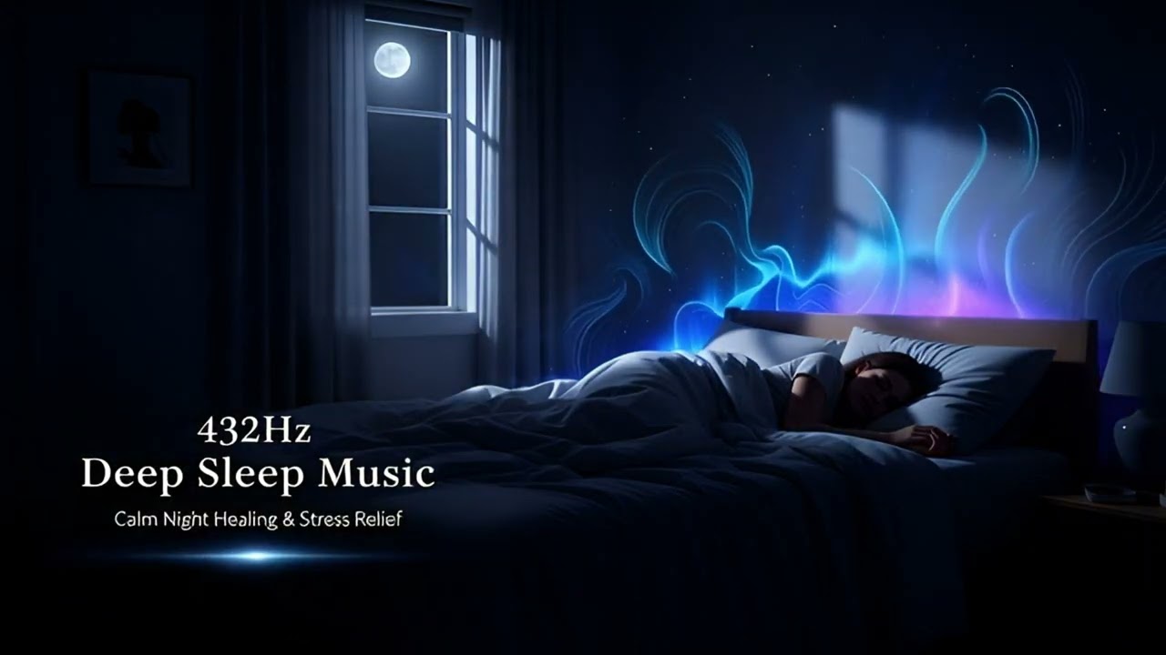 432Hz Sleep Music 8 Hours | Anxiety Relief for Sleep